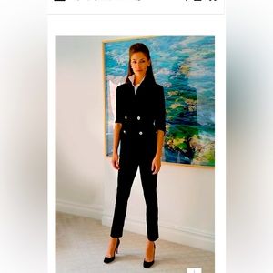 Gretchen Scott Black Velvet Pants